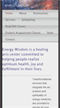 Mobile Screenshot of energywisdom.com